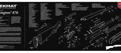 TekMat, Remington 870 Mat, 12"x36"