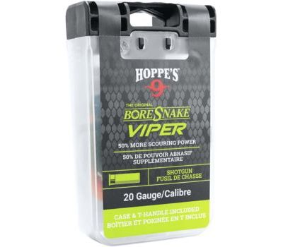BoreSnake Viper, Bore Cleaner, For 20 Gauge Shotguns, Storage Case with Handle
