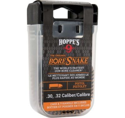 BoreSnake, Bore Cleaner, For 30/32 Caliber Pistols, Storage Case with Handle