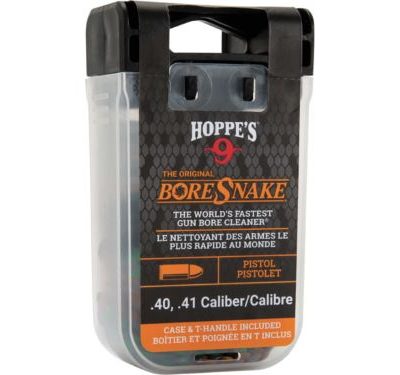 BoreSnake, Bore Cleaner, For 40/41 Caliber & 10MM Pistols, Storage Case with Handle