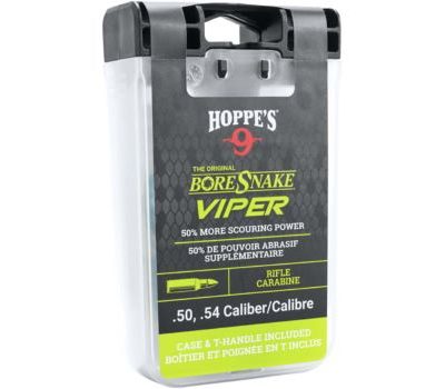 BoreSnake Viper, Bore Cleaner, For .50 Caliber Rifles, Storage Case with Handle