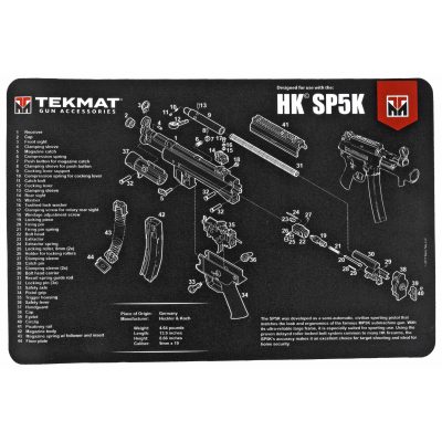 TekMat, Heckler & Koch P30 Mat, 11"x17"