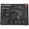 TekMat, Glock Gen4 Ultra-Premium Mat 15″X20″