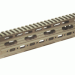 UTG PRO® AR-15 Mid Length Super Slim Free Float Handguard, FDE Cerakote