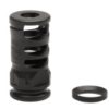 UTG PRO® AR-15 Stubby Muzzle Brake, 9mm, 1/2″X28