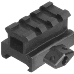 UTG® 3-Slot Picatinny Riser Mount, 0.83" Saddle Height, 1.58" Length