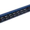 UTG PRO® M-LOK® AR-15 15″ Super Slim Rail, Black & Blue 2-Tone