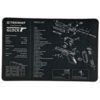 TekMat, Pistol Mat for Glock, 11″x17″