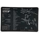 TekMat, Pistol Mat for Glock, 11"x17"
