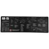 TekMat, AR-15 Rifle Mat, 12″x36″