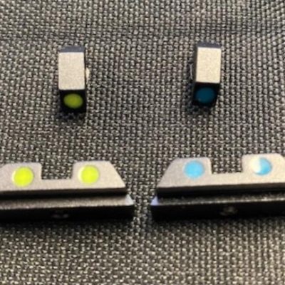 Glow In the Dark Glock Night Sights for GLOCK 17, 19, 22, 23, 24, 26, 27, 33, 35, 37, 38, 39 and 44