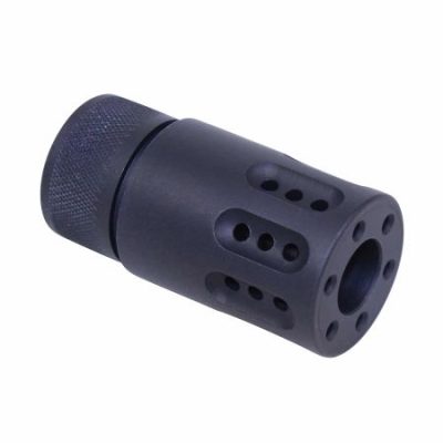 GunTEC - AR 9MM MINI SLIP OVER BARREL SHROUD WITH MULTI PORT MUZZLE BRAKE