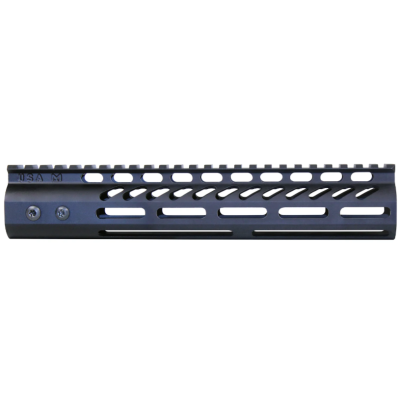 GunTEC - 10″ ULTRA LIGHTWEIGHT THIN M-LOK SYSTEM FREE FLOATING HANDGUARD WITH MONOLITHIC TOP RAIL
