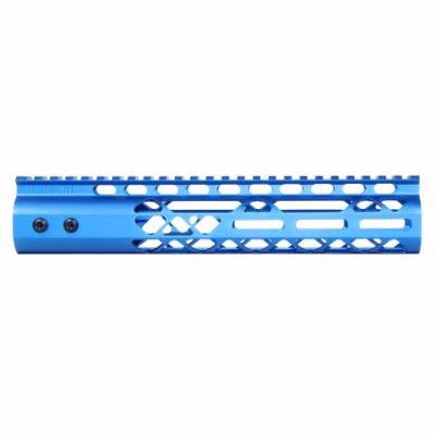 GunTEC- 10″ AIR LITE M-LOK FREE FLOATING HANDGUARD WITH MONOLITHIC TOP RAIL