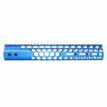 GunTEC - 12″ AIR LITE SERIES ‘HONEYCOMB’ M-LOK FREE FLOATING HANDGUARD WITH MONOLITHIC TOP RAIL
