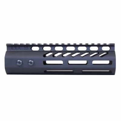 GunTEC - 7″ ULTRA-LIGHTWEIGHT THIN M-LOK SYSTEM FREE FLOATING HANDGUARD WITH MONOLITHIC TOP RAIL (.308 CAL)