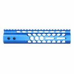 GunTEC - 9″ AIR LITE SERIES ‘HONEYCOMB’ M-LOK FREE FLOATING HANDGUARD WITH MONOLITHIC TOP RAIL