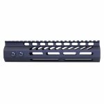 GunTEC - 9″ ULTRA-LIGHTWEIGHT THIN M-LOK SYSTEM FREE FLOATING HANDGUARD WITH MONOLITHIC TOP RAIL (.308 CAL)