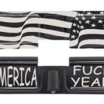 AR-15 Ejection Port Laser Engraved – 'MERICA FUCK YEAH