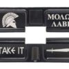 AR-15 Ejection Port Laser Engraved – MOLON LABE HELMET/SWORD