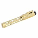 GunTEC - AR-15 NITRIDE SKELETONIZED LOW MASS BOLT CARRIER GROUP (TIN COATED)