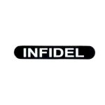 AR-15 Magazine Catch Laser Engraved - INFIDEL