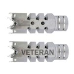 .223/5.56 1/2″X28 Shark Muzzle Brake Stainless Laser – FLAG VETERAN
