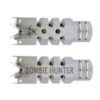 .223/5.56 1/2″X28 Shark Muzzle Brake Stainless Laser – ZOMBIE HUNTER