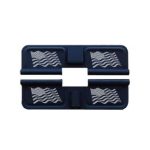 AR-15 Ejection Port Laser Engraved – WAVING FLAG 1