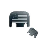 Glock Back Plate Laser Engraved - 1776 FLAG