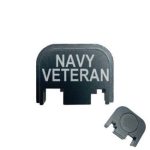 Glock Back Plate Laser Engraved - NAVY VETERAN