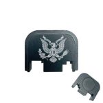 Glock Back Plate Laser Engraved - THREE PERCENTER EAGLE
