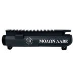 AR-15 UPPER RECEIVER ENGRAVED - THREE PERCENTER/MOLON LABE