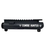 AR-15 UPPER RECEIVER ENGRAVED - ZOMBIE HUNTER 3