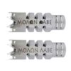 .223/5.56 1/2″X28 Shark Muzzle Brake Stainless Laser – MOLON LABE 1