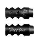 .223/5.56/.22LR Competition Muzzle Brake 1/2×28 Pitch Engraved - EAGLE FREEDOM