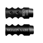 .223/5.56/.22LR Competition Muzzle Brake 1/2×28 Pitch Engraved - MOLON LABE 1