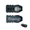 .223/5.56/.22LR Tanker Muzzle Brake 1/2×28 TPI – THE PUNISHER/SKULL