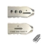 .223/5.56 TANKER STAINLESS STEEL MUZZLE BRAKE LASER – COME AND TAKE IT