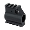AR .750 High Profile Gas Block With Top And Bottom Rails Aluminum
