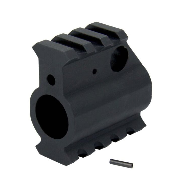 AR .750 High Profile Gas Block With Top And Bottom Rails Aluminum ...