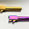 Glock 19 Replacement Barrel – Titanium Nitride (GOLD) or Rainbow