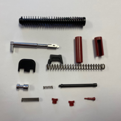 P80 Slide Parts Kit & Glock 19 OEM Guide Rod Recoil Spring