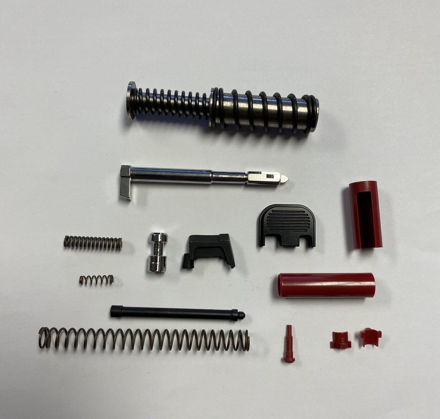 P80 Slide Parts Kit & Glock 26 OEM Guide Rod Recoil Spring – Rockfire  Sports Inc