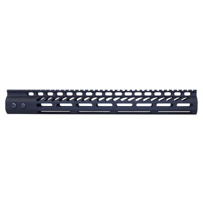 GunTEC - 15" Ultra-Lightweight Thin M-LOK Free Floating Handguard with Monolithic Top Rail