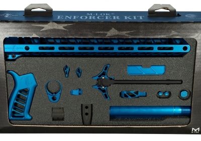 Timber Creek Enforcer Complete AR-15 Build Kit (15" Ultra-Light) - Blue