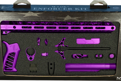 Timber Creek Enforcer Complete AR-15 Build Kit (15" Ultra-Light) - Purple Anodized