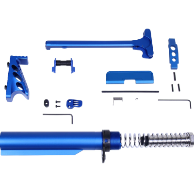 GunTEC - AR-15 Accessory Accent Kit (Anodized Blue)