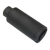GunTEC – AR-15 Slim Line Cone Flash Can (Anodized Black Finish)