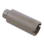 GunTEC - AR-15 Slim Line Cone Flash Can (Cerakote Flat Dark Earth Finish)